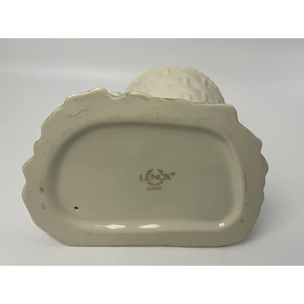 VTG Lenox Occasions Easter Bunny Votive Candle Holder Ceramic NO BOX 5.5